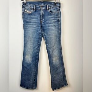 Vintage Diesel Rame Bootcut Jeans Low Rise Size 31 Y2K Medium Wash